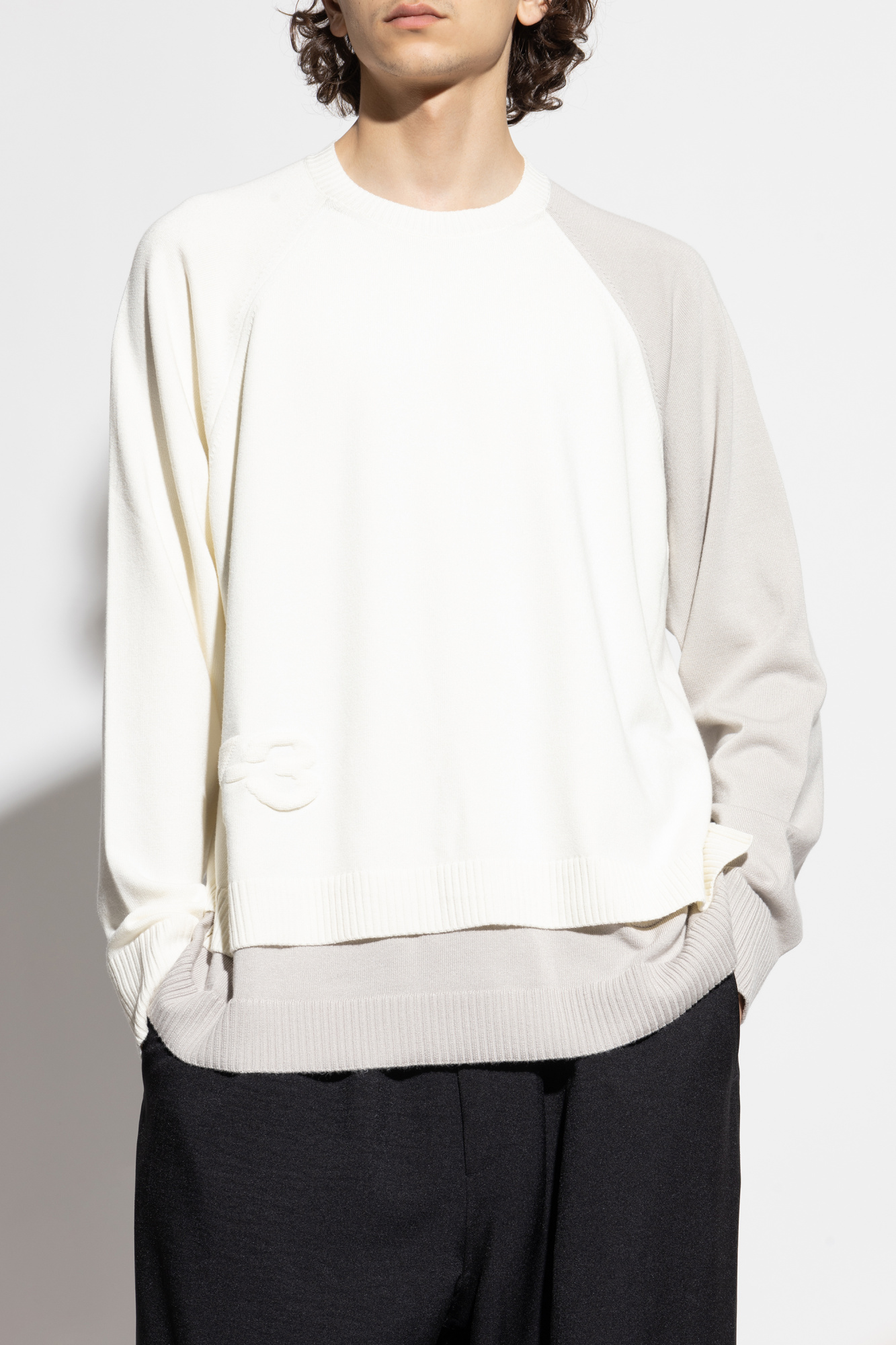 White Sweater with logo Y-3 - Vitkac AS
